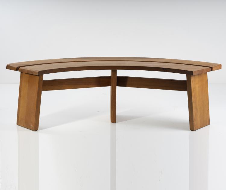 Hauptbild zu Objekt, Bench, 1960s, Pierre Chapo (attributed), Chapo Gordes SA, Gordes (zugeschrieben), 146C 610