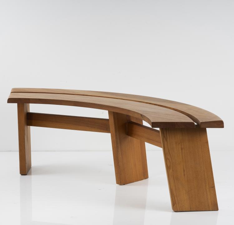 Bild 2 zu Objekt, Bench, 1960s, Pierre Chapo (attributed), Chapo Gordes SA, Gordes (zugeschrieben), 146C 610