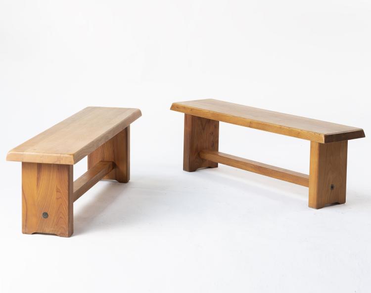 Bild 2 zu Objekt, Two benches, 1961, Chapo Gordes, Gordes, 146C 589