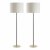 Two floor lights, c. 1960