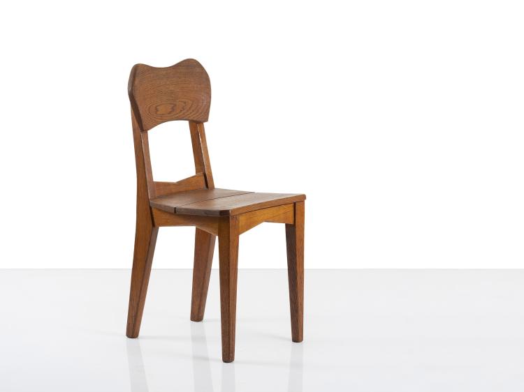 Hauptbild zu Objekt, Anthroposophischer Stuhl, 1949, Dornach, Kunstschnitzwerkstatt (zug.), 148A 211