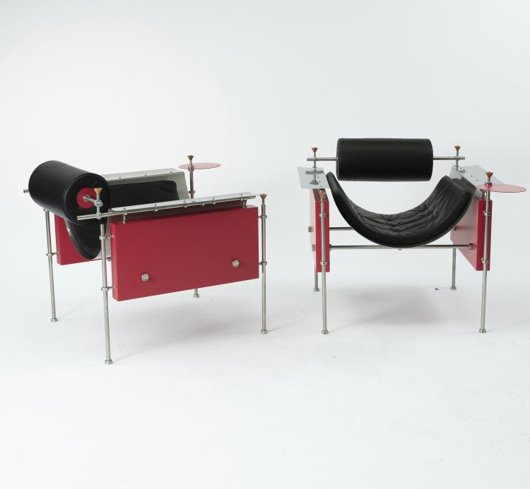 Bild 1 zu Objekt, Zwei Armlehnsessel, 1980/90er Jahre, Deutschland, 146C 658