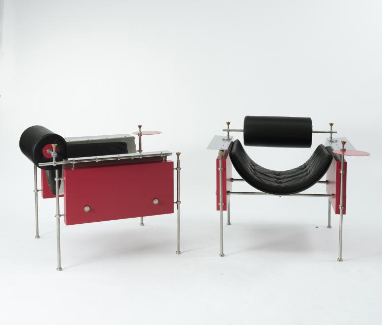 Bild 8 zu Objekt, Zwei Armlehnsessel, 1980/90er Jahre, Deutschland, 146C 658