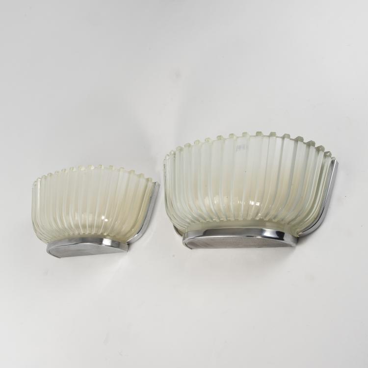 Bild 1 zu Objekt, Two wall lights, 1940s, Italien, 146B 158