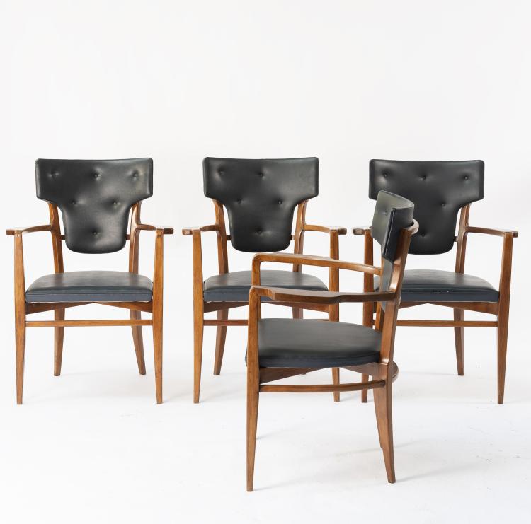 Bild 1 zu Objekt, Vier Armlehnsessel, um 1950, Italien, 146B 191