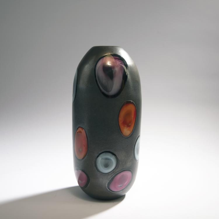 Bild 1 zu Objekt, 'Nerox' vase, c. 1961, Toso, Fratelli, Murano, 146D 880