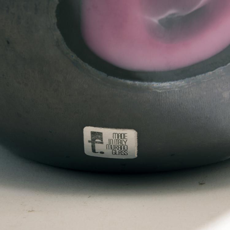 Bild 2 zu Objekt, 'Nerox' vase, c. 1961, Toso, Fratelli, Murano, 146D 880