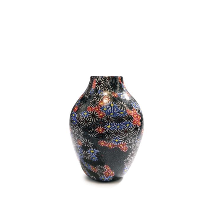 Hauptbild zu Objekt, 'Murrine kiku' vase, 1964, Toso, Fratelli, Murano, 146D 883