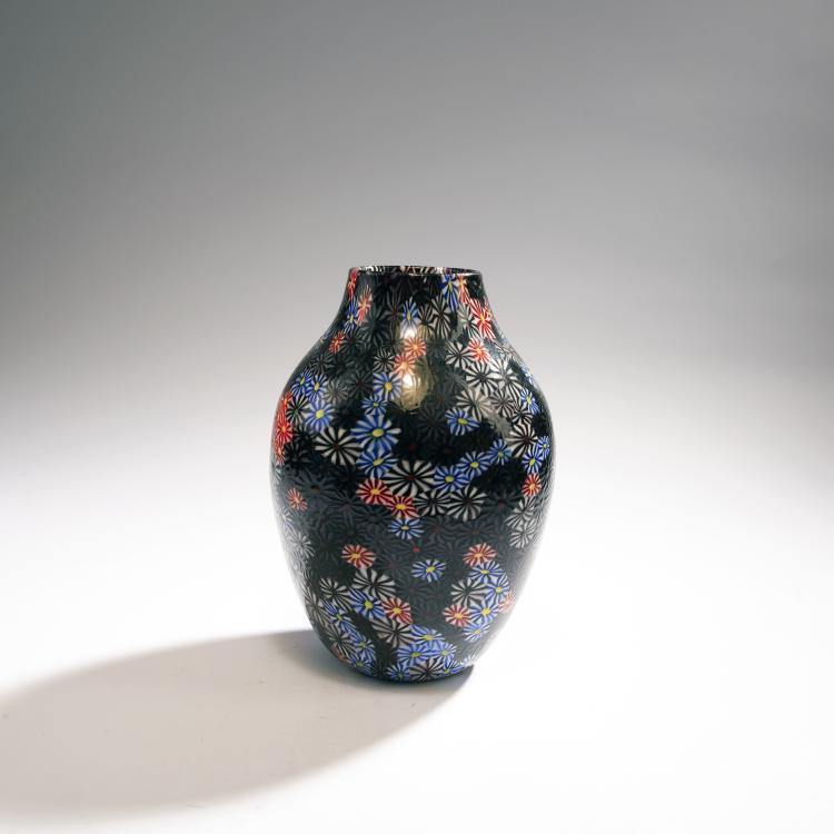 Bild 1 zu Objekt, 'Murrine kiku' vase, 1964, Toso, Fratelli, Murano, 146D 883