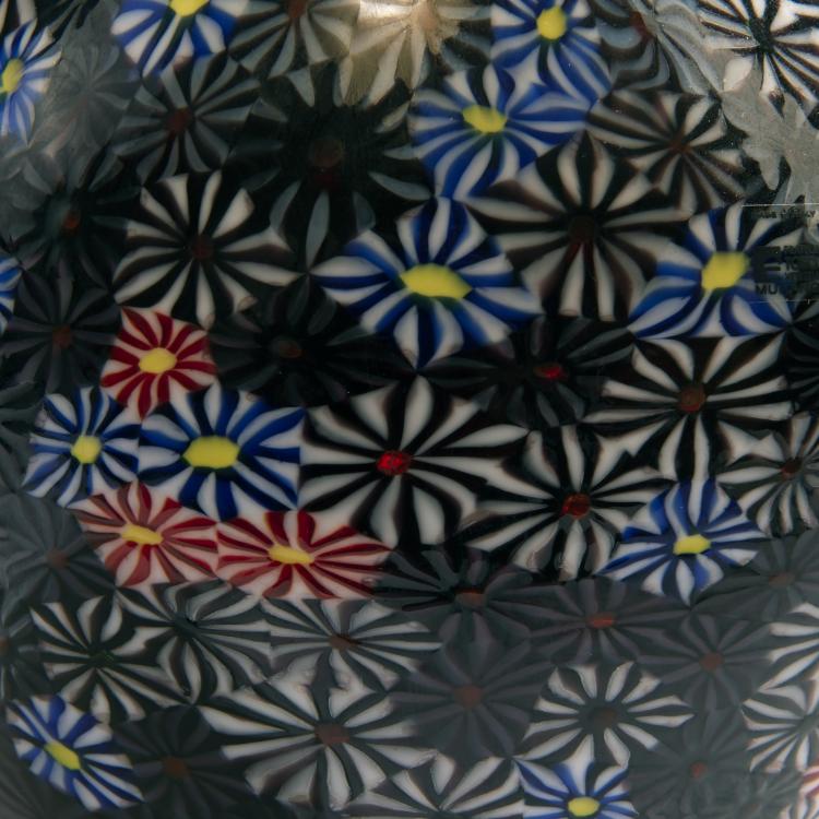 Bild 2 zu Objekt, 'Murrine kiku' vase, 1964, Toso, Fratelli, Murano, 146D 883