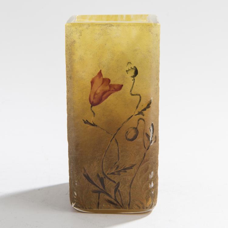 Bild 2 zu Objekt, Vase 'Coquelicots', um 1900, Daum Fr&egrave;res, Nancy, 147B 103