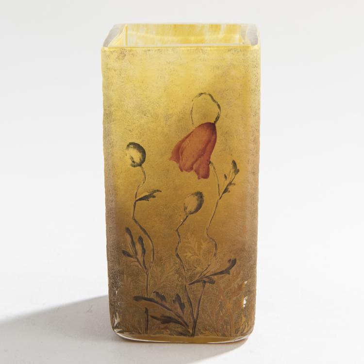 Bild 3 zu Objekt, Vase 'Coquelicots', um 1900, Daum Fr&egrave;res, Nancy, 147B 103