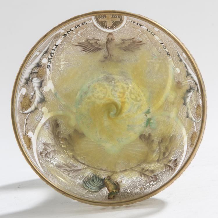 Bild 3 zu Objekt, 'XIIIe Concours National et International de Tir, Nancy 1906' goblet, Daum Fr&egrave;res, Nancy, 147B 120