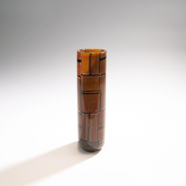 Bild 1 zu Objekt, 'Tessere ambra' vase, c. 1957, Barovier & Toso, Murano, 146D 787