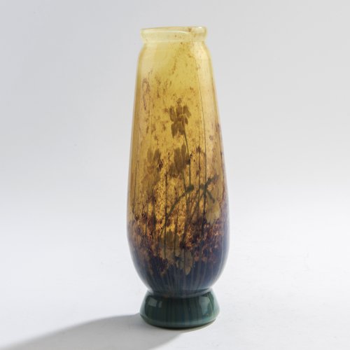 Intercalaire-vase 'Narcisses dans le brouillard', c. 1900