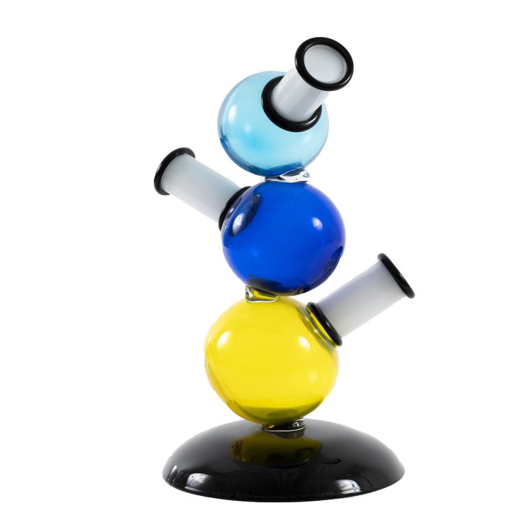 Hauptbild zu Objekt, Glasskulptur 'Antares', 1983, Compagnia Vetraria Muranese srl., Venedig; Memphis, Mailand, 146B 321