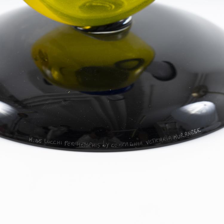 Bild 1 zu Objekt, Glasskulptur 'Antares', 1983, Compagnia Vetraria Muranese srl., Venedig; Memphis, Mailand, 146B 321