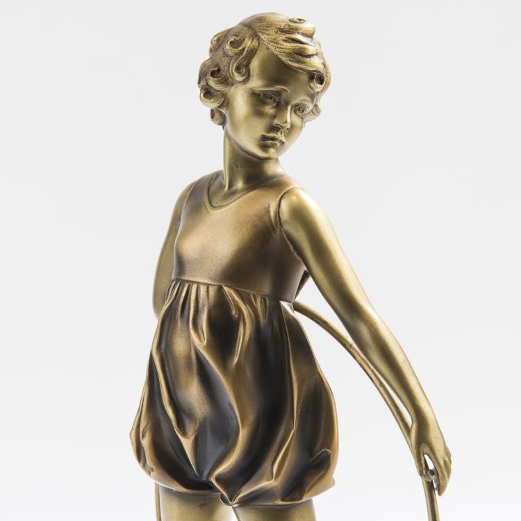 Bild 4 zu Objekt, 'Hoop Girl', um 1930, Preiss & Kassler, Berlin, 147B 403