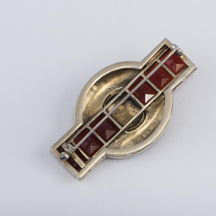 Bild 2 zu Objekt, Brosche, um 1930, Fahrner, Theodor, Pforzheim, 147B 492