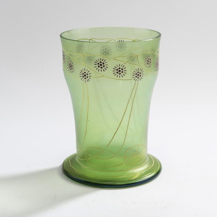 Hauptbild zu Objekt, Vase, um 1900, Heckert, Fritz, Petersdorf, 147B 311