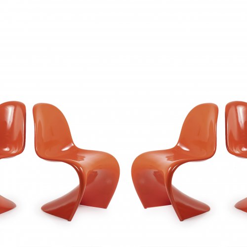 6 'Panton' chairs, 1962/67