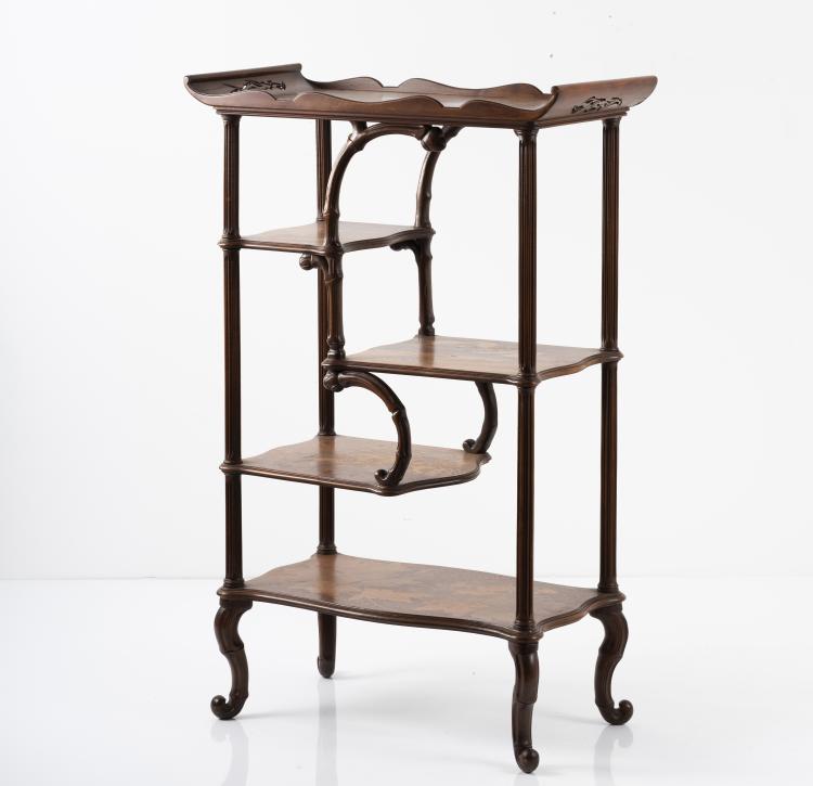Hauptbild zu Objekt, Etagere, c. 1894-95, Gall&eacute;, Emile, Nancy, 147B 666