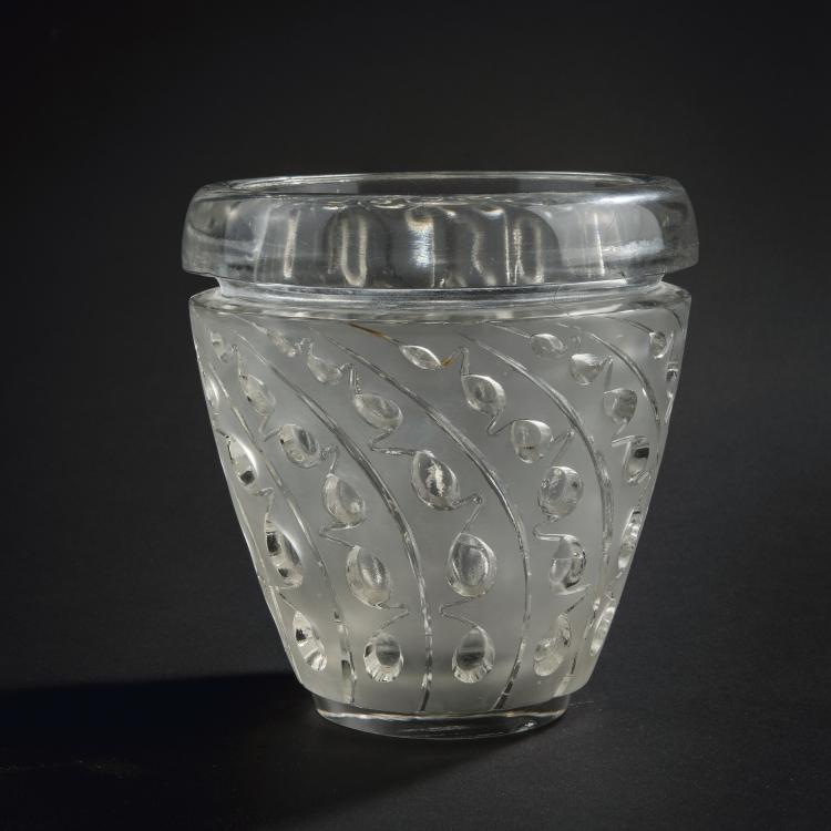 Hauptbild zu Objekt, 'Lemna' vase, 1934, Lalique, Ren&eacute;, Wingen-sur-Moder, 147A 58