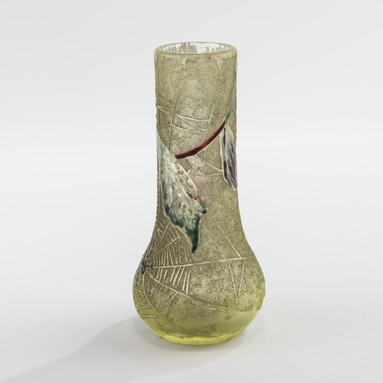 Bild 1 zu Objekt, Vase 'Toile d'Araign&eacute;e', um 1890, Lorraine, 147B 177