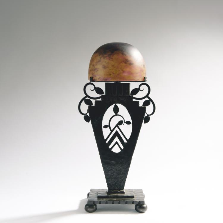 Hauptbild zu Objekt, Tischlampe, um 1925, Daum Fr&egrave;res, Nancy, 147B 158