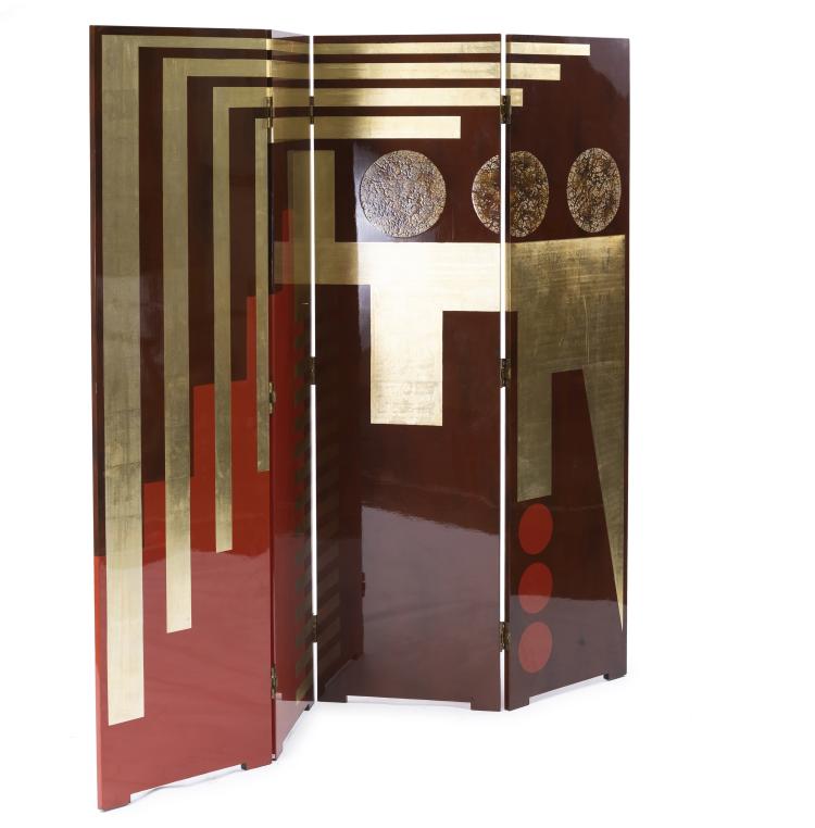 Hauptbild zu Objekt, Paravent, Paul-&Eacute;tienne Sa&iuml;n (attributed), 147B 691