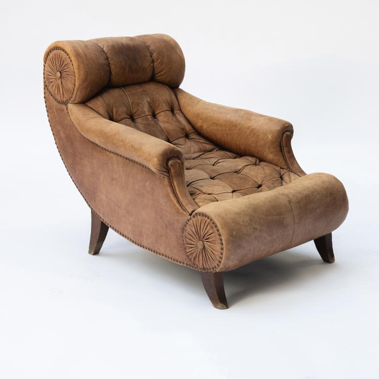 Bild 5 zu Objekt, 'Knieschwimmer' armchair, 1901, Schmidt, Friedrich Otto, Hampton & Sons, London (wohl), 148A 61