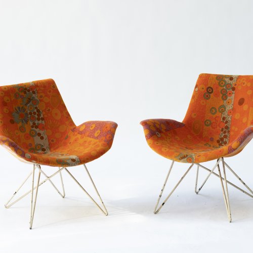 Two easy chairs, 1950s