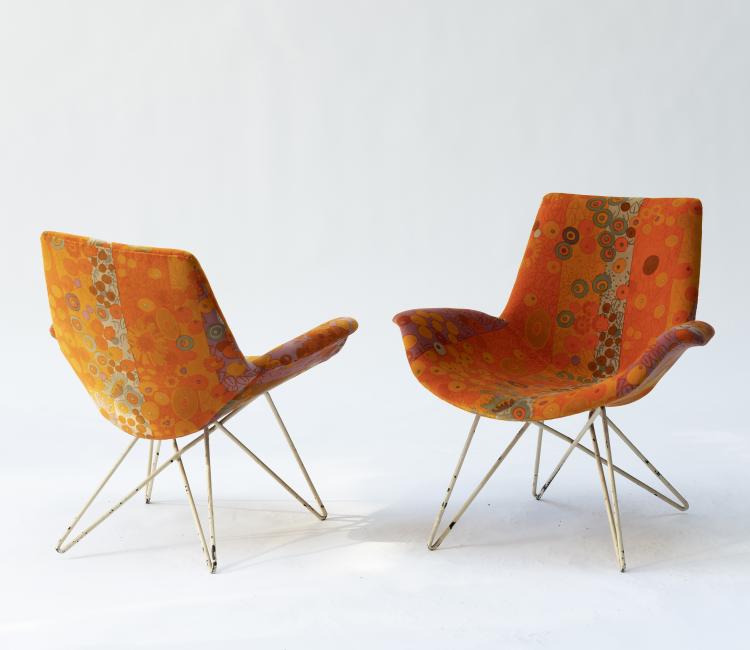 Bild 1 zu Objekt, Two easy chairs, 1950s, England, 146C 545