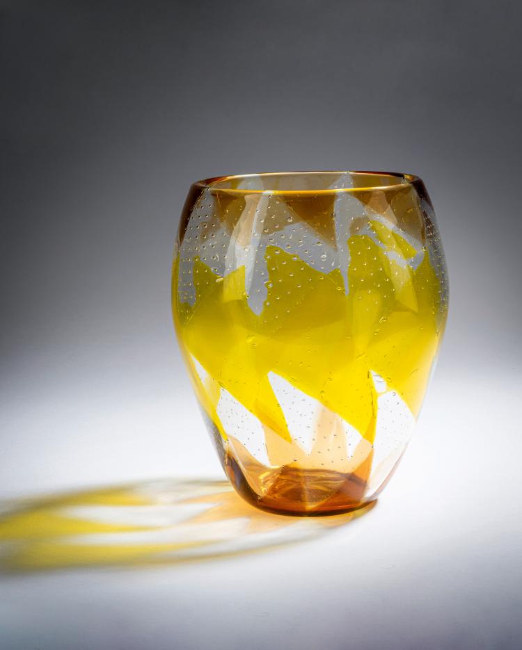 Hauptbild zu Objekt, 'Intarsio' vase, 1961-63, Ercole Barovier, Barovier & Toso, Murano, 152C 726