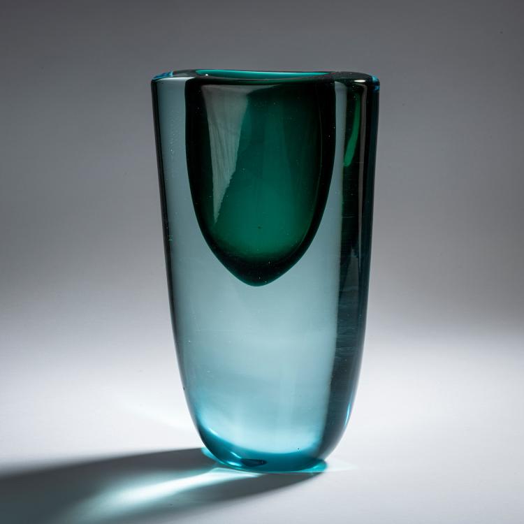 Bild 1 zu Objekt, 'Sommerso' vase, c. 1965, Antonio Da Ros, Cenedese, Gino, Murano, 152C 824