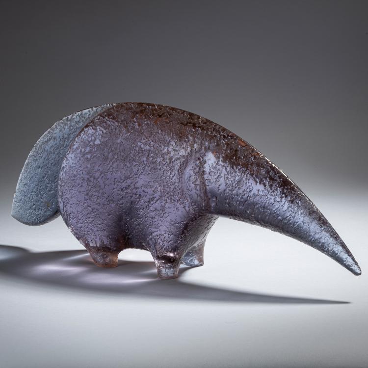 Bild 2 zu Objekt, 'Corroso' ant eater, c. 1965, Mario Pinzoni, Seguso Vetri d'Arte, Murano, 152C 786