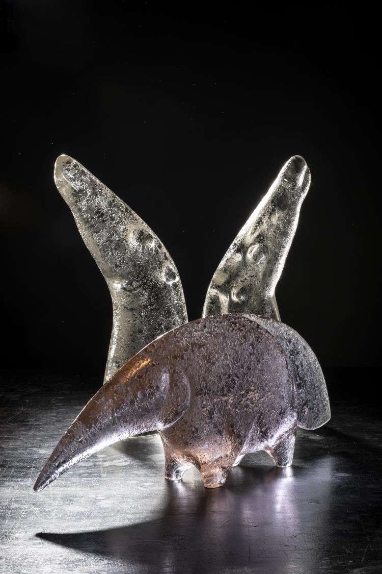 Bild 6 zu Objekt, 'Corroso' ant eater, c. 1965, Mario Pinzoni, Seguso Vetri d'Arte, Murano, 152C 786
