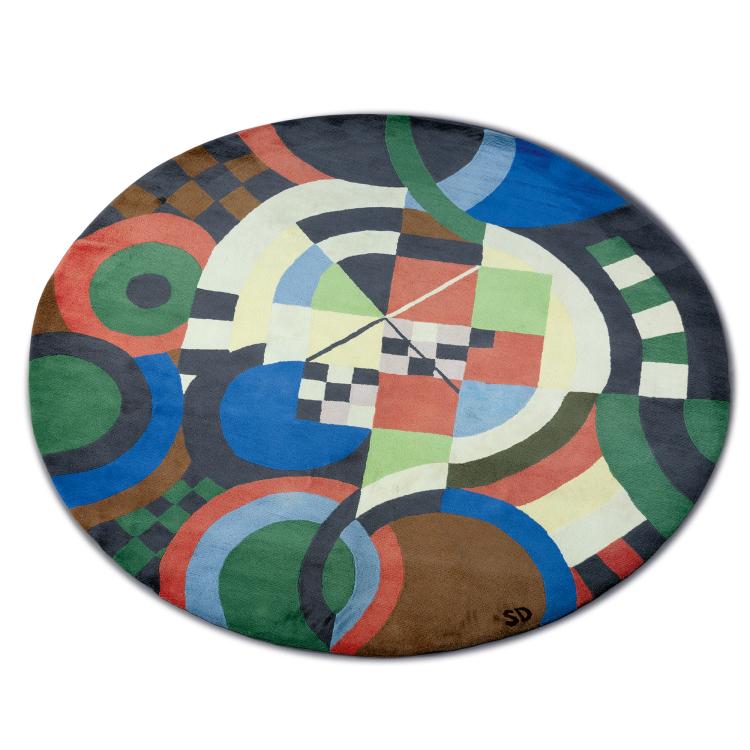 Hauptbild zu Objekt, Carpet 'Tondo', c. 1930, Artcurial, Edition, Paris, 152B 369