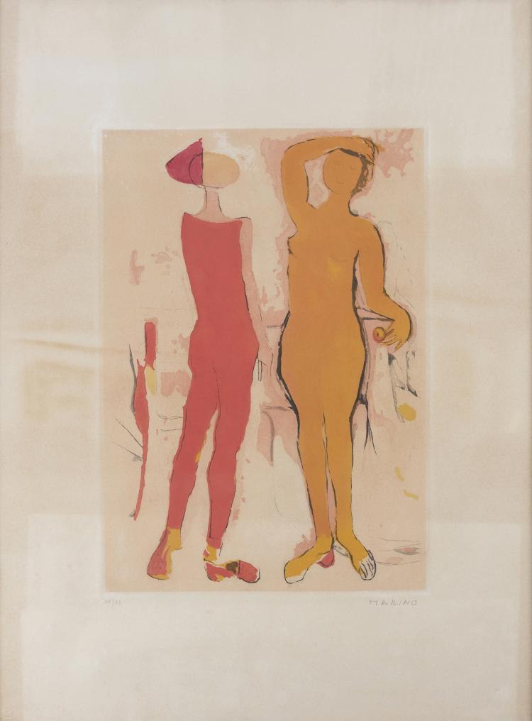 Bild 4 zu Objekt, 'From Shakespeare I' (portfolio), 1978, Marino Marini, Ed. ZWR London, Druck Labyrinth, Florenz., 148C 563