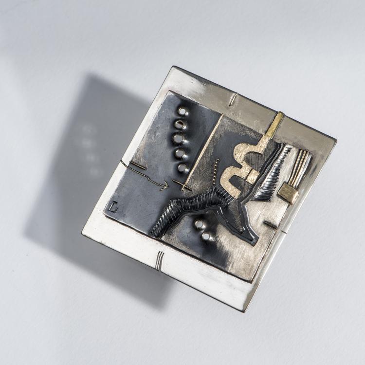 Hauptbild zu Objekt, Brosche, um 1972, 148B 379