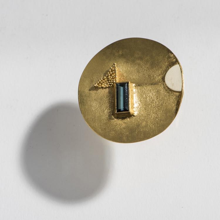 Bild 1 zu Objekt, Runde Brosche, 1969, 148B 392