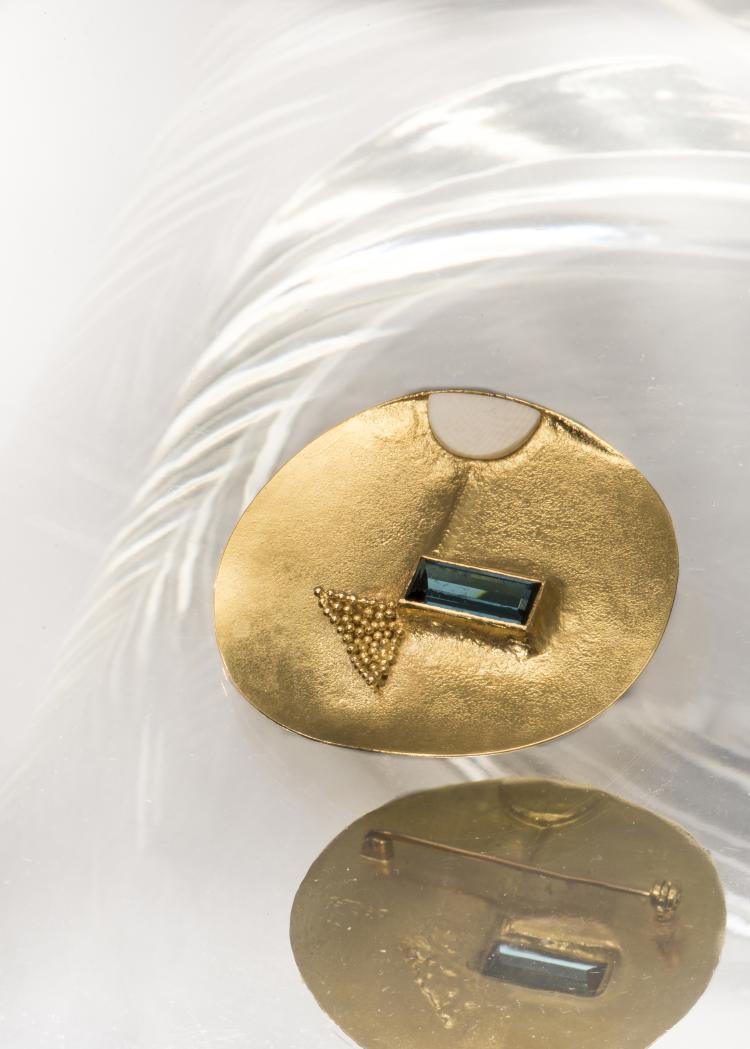 Bild 3 zu Objekt, Runde Brosche, 1969, 148B 392