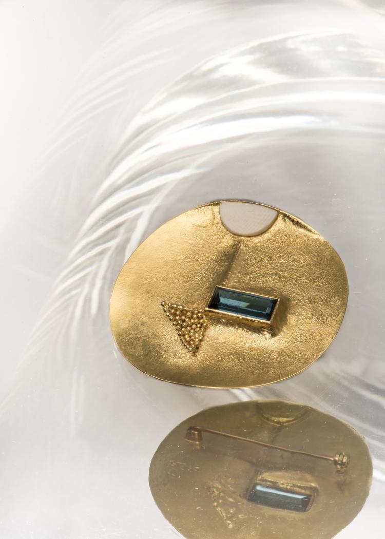 Bild 5 zu Objekt, Runde Brosche, 1969, 148B 392