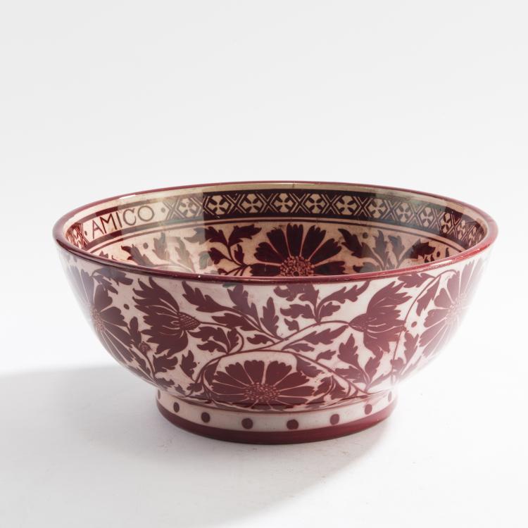 Bild 3 zu Objekt, Schale, 1905-15, Moore, Bernard, Stoke-on-Trent, 147B 587