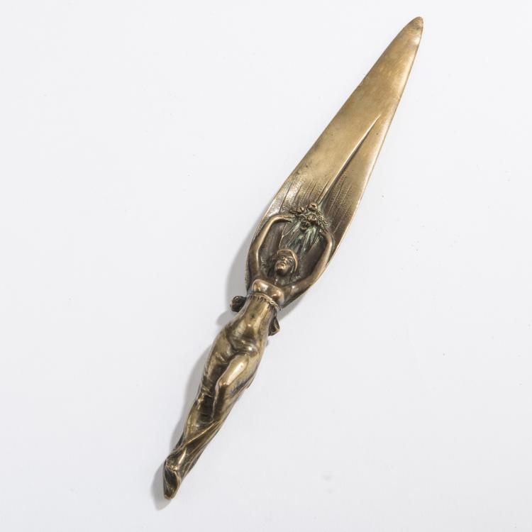 Bild 1 zu Objekt, Papiermesser, um 1900, Thi&eacute;baut Fr&egrave;res Frum&egrave;re & Gavignot, Paris, 147B 435