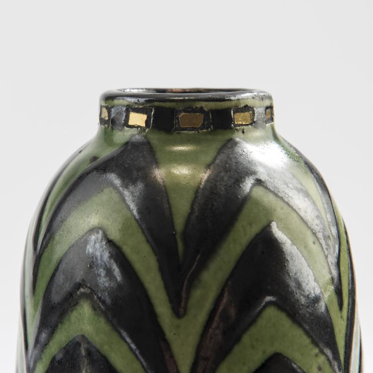 Bild 1 zu Objekt, Vase 'Goldmosaik', um 1906, Max Laeuger, Laeuger, Max, 147B 557