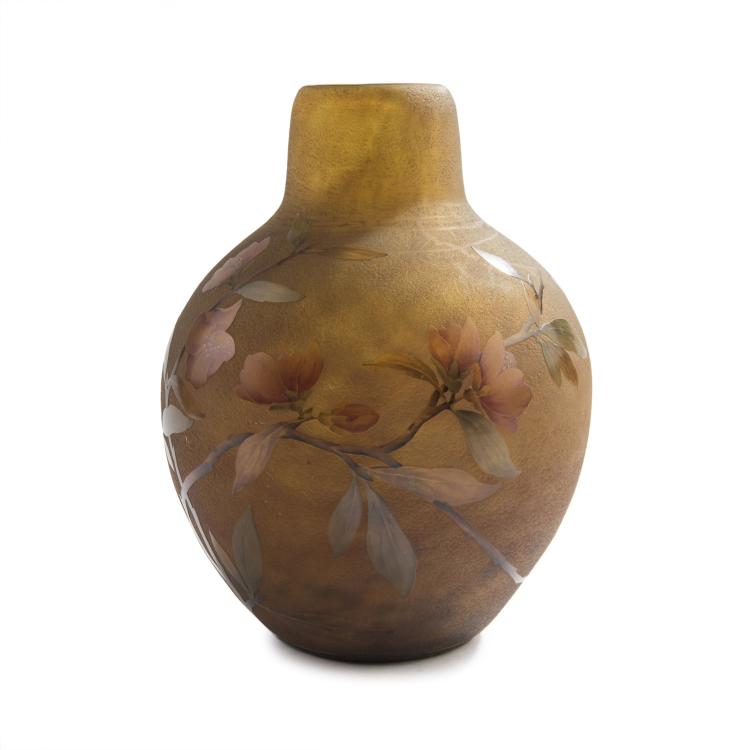 Hauptbild zu Objekt, Vase 'Cognassier du Japon', 1910-15, Daum Fr&egrave;res, Nancy, 147B 129