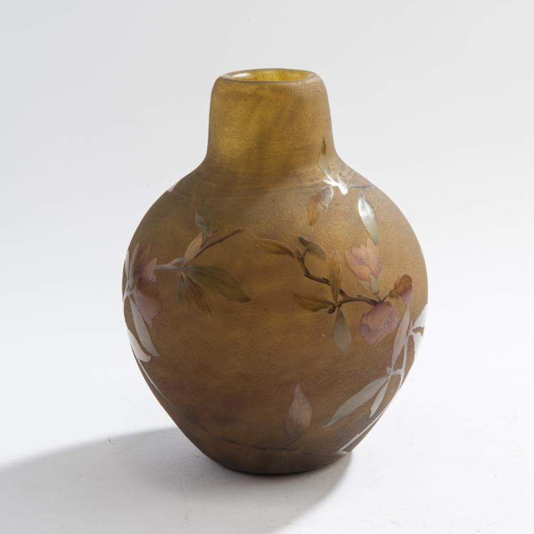 Bild 1 zu Objekt, Vase 'Cognassier du Japon', 1910-15, Daum Fr&egrave;res, Nancy, 147B 129