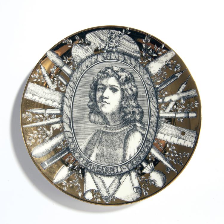 Bild 2 zu Objekt, 4 'Pittori italiani' plates, 1950s, Piero Fornasetti, Fornasetti, Mailand, 149A 183