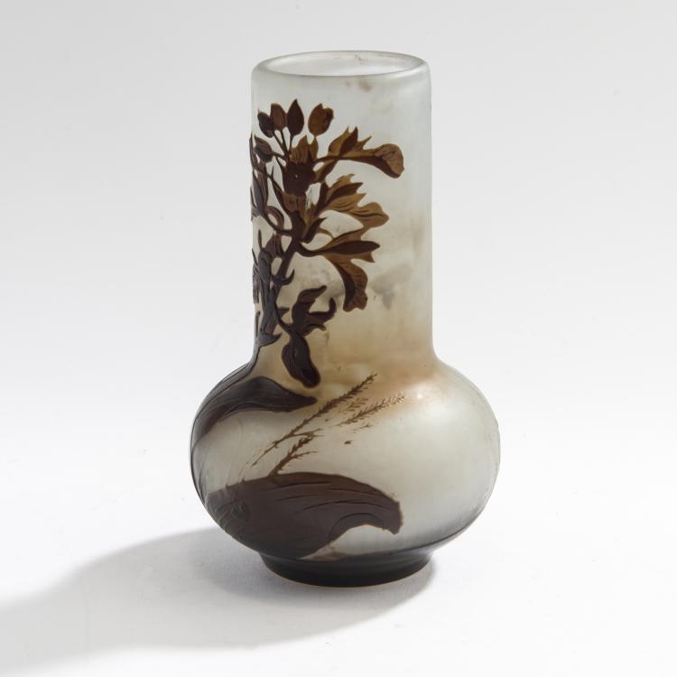 Bild 1 zu Objekt, Vase 'Orchid&eacute;es', 1908-14, Gall&eacute;, Etablissements, Nancy, 147B 208